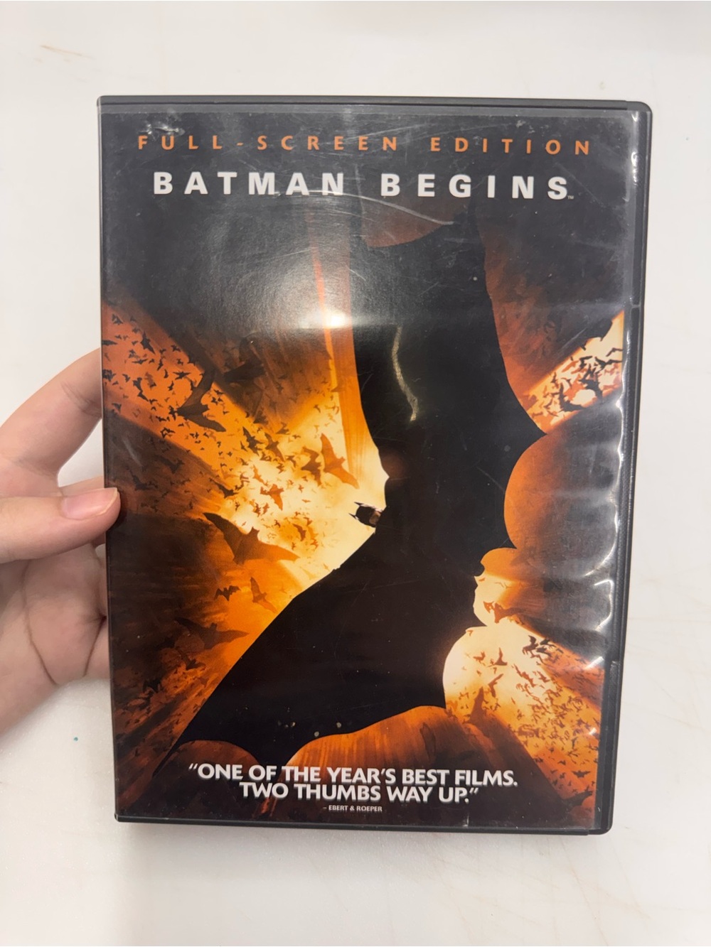 Batman Begins (Single-Disc Full Screen Edition, 2005) DVD Movie Tested